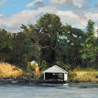 Jamey Krebs Paintings at River House Gallery