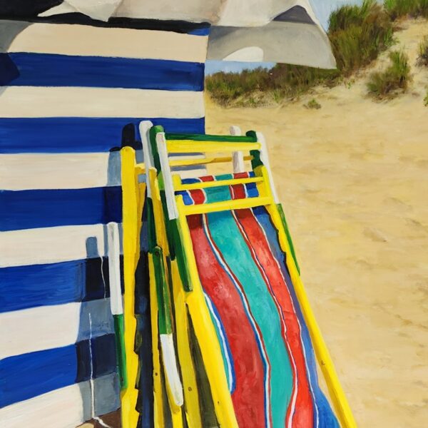 Seat Yourself - Jamey Krebs Paintings at River House Gallery