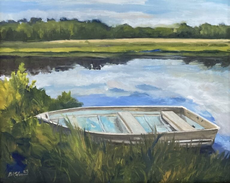 Barbara Slocum Reflective Waters 18 x 24