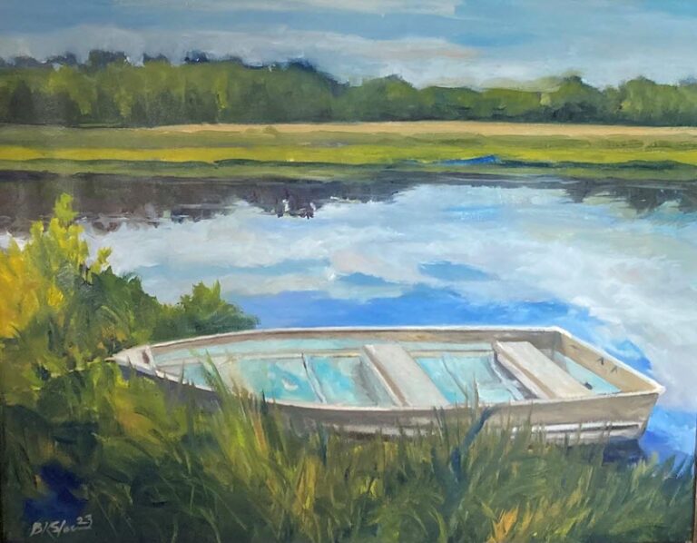 Barbara Slocum Paintings at River House Gallery