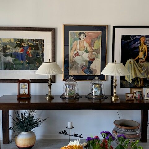 Dining Room Art Wyeth and Julie Bada