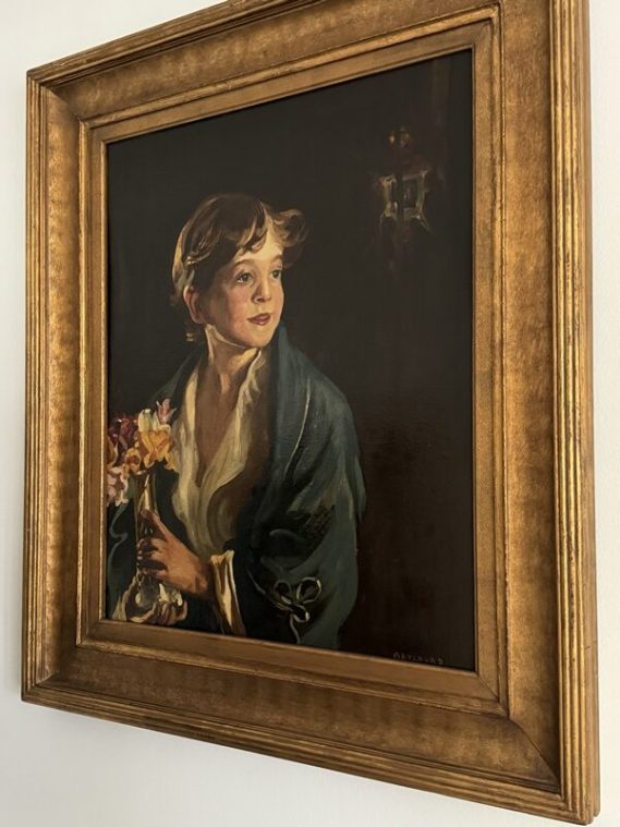 Gaylburd - Portrait of John oil 32 x 28