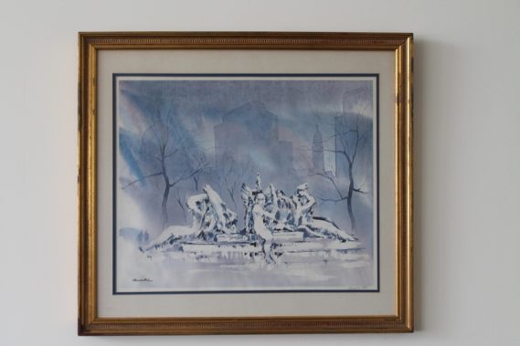 Howard N. Watson, signed print