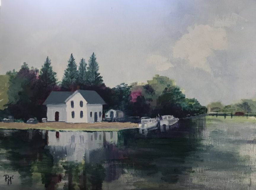 Penny McCrea Paintings at River House Gallery