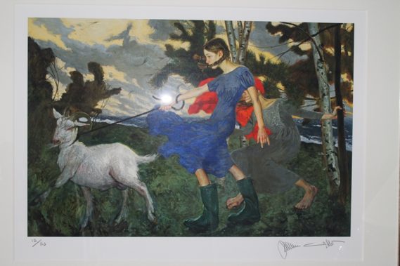 Jamie Wyeth The Wind 1350