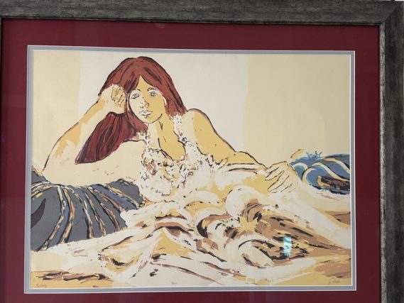 Julie Bada Kimberly Watercolor 39 x 31