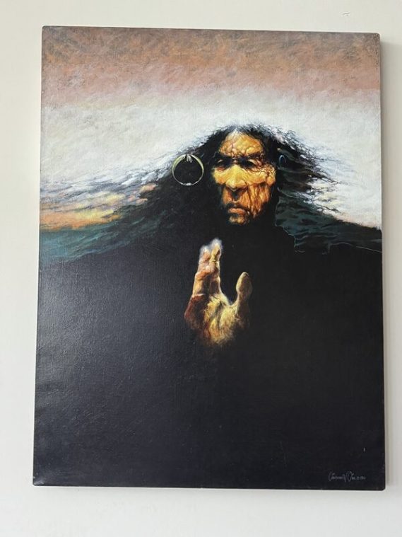 Lawrence Lee Winter Magic acrylic 44 x 36